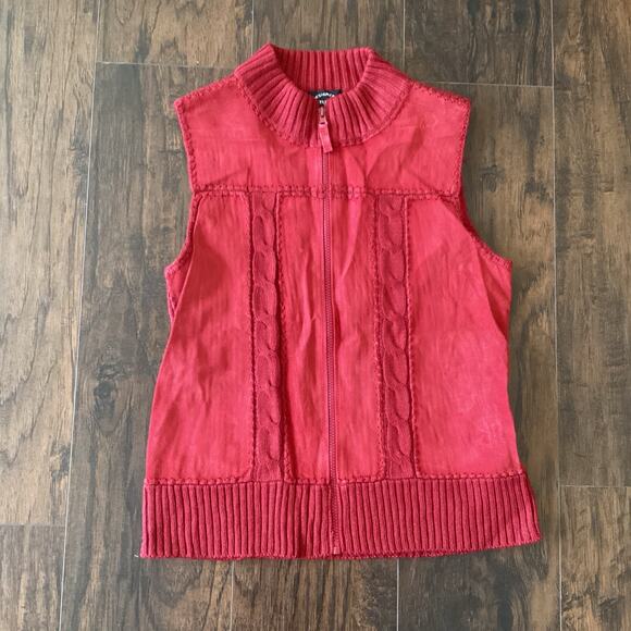 Suede Front Zip Vest - Picture 3 of 7